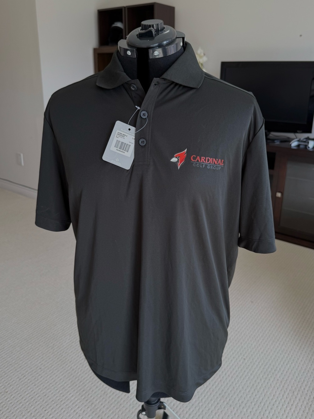 Elevate Men’s Cardinal Golf Performance Polo Shirt